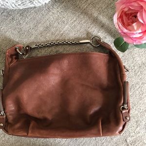 Preloved Furla Handbag with Chain Handle